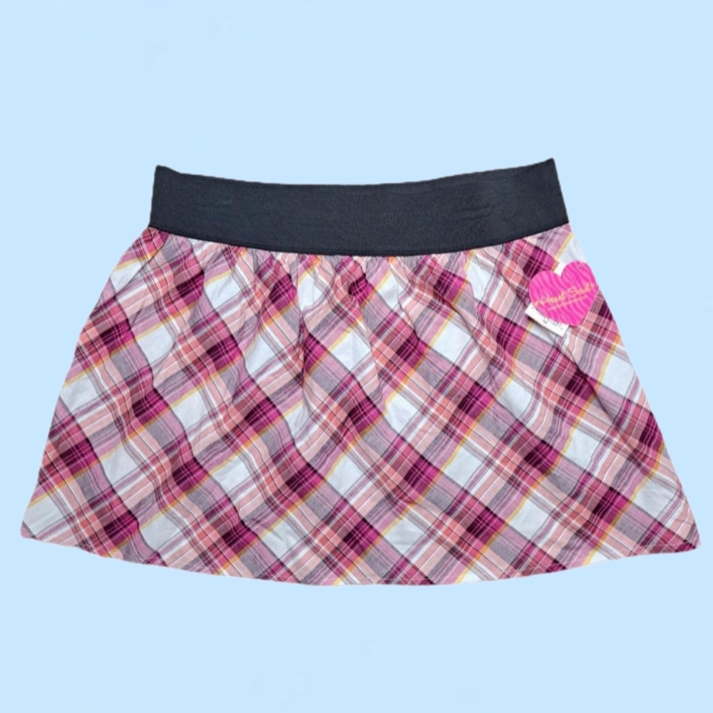 Deadstock Y2K Plaid Skirt